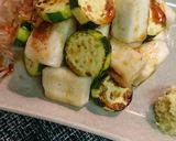 ズッキーニとはんぺんの生姜醤油作り方4写真