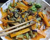 天然キノコを使ったマルタイの皿うどん作り方9写真