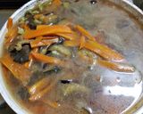 天然キノコを使ったマルタイの皿うどん作り方10写真