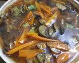 天然キノコを使ったマルタイの皿うどん作り方11写真