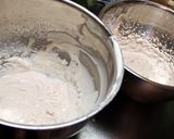よもぎスポンジdeダブル餡の和風ケーキ作り方3写真