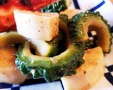 ゴーヤと長芋の炒め物☆作り方3写真