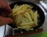 最速のポテト入りやきそば作り方6写真
