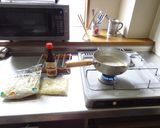 最速のスープ焼きそば作り方1写真