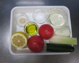 ガスパチョ（トマトの冷や汁）作り方1写真