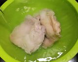 鶏もも肉としその鶏塩白湯冷やしうどん作り方6写真