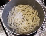 鶏もも肉としその鶏塩白湯冷やしうどん作り方10写真