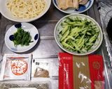 鶏もも肉としその鶏塩白湯冷やしうどん作り方12写真