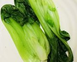 チンゲン菜のクリームチーズスープ煮作り方3写真