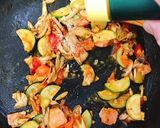 イタリアンポーク夏野菜ソース作り方5写真