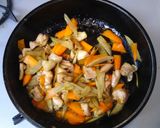 白だしで鶏ごぼう炊き込みご飯作り方4写真