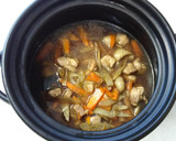 白だしで鶏ごぼう炊き込みご飯作り方5写真