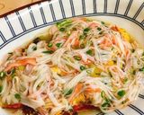 トマト入り中華風オムレツのさっぱり生姜餡作り方9写真