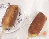 【韓国】HM♥のび~るチーズハットグ作り方6写真