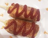 【韓国】HM♥のび~るチーズハットグ作り方7写真