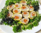 ごまミートローフの菜の花サラダ作り方9写真