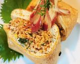簡単♪栃尾油揚げのパリパリ詰め作り方5写真