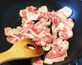 シャキシャキ☆豚バラ肉と豆苗のもやし炒め作り方4写真