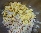 大豆とキャベツ・炒り卵のマヨネーズサラダ作り方3写真