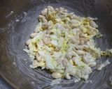 大豆とキャベツ・炒り卵のマヨネーズサラダ作り方4写真