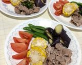 夏の冷しゃぶ〜(o˘◡˘o)♡作り方27写真