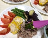夏の冷しゃぶ〜(o˘◡˘o)♡作り方28写真