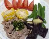 夏の冷しゃぶ〜(o˘◡˘o)♡作り方29写真