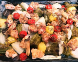 簡単！残り野菜と鶏肉のぎゅうぎゅう焼き作り方6写真