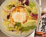 簡単☆焼肉のたれでお手軽スパム丼作り方4写真