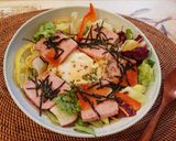 簡単☆焼肉のたれでお手軽スパム丼作り方5写真