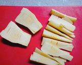 茹でタケノコの香り焼き作り方1写真
