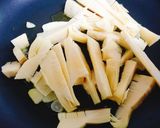 茹でタケノコの香り焼き作り方4写真