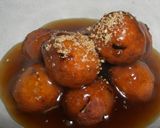 おからと鶏ひき肉の甘辛揚げ団子作り方3写真