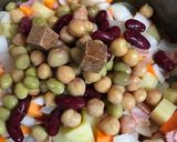 夏のお豆スープ作り方8写真