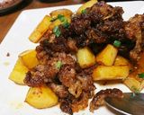 牛肉と野菜の甘辛焼き作り方10写真