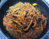 《 肉味噌豆乳そうめん 》作り方4写真