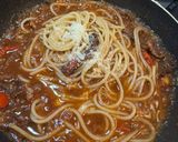 牛肉でもアマトリチャーナになるのでは？作り方4写真