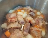塩麹豚と根菜のスープ煮作り方4写真