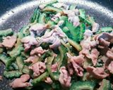 ゴーヤ苦手な私の作った豚肉ゴーヤレシピ！作り方4写真
