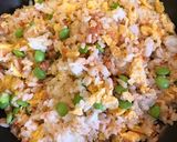 簡単！鮭ほぐしと枝豆のチャーハン作り方3写真