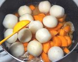 ＊肉じゃが風＊里芋と豚バラの優しい煮物作り方6写真