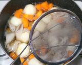＊肉じゃが風＊里芋と豚バラの優しい煮物作り方7写真