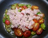 簡単！ピリ辛☆ミニトマトのツナイタリアン作り方4写真
