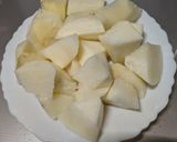 鶏もも肉と長芋の甘辛炒め作り方1写真
