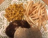白ワインのホワイトクリームハンバーグ作り方5写真