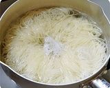 涼！ 塩ナムルのせ冷やし鶏塩そうめん作り方3写真