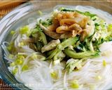 涼！ 塩ナムルのせ冷やし鶏塩そうめん作り方5写真
