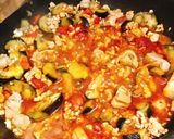 鶏肉とナスのトマト煮作り方5写真