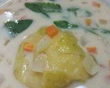 じゃがいも丸ごと冷たいスープ作り方10写真