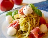 ドライトマトのカプレーゼ風冷製パスタ作り方6写真